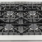 FORNO Appliance Package - 48 Inch Gas Range, Wall Mount Range Hood, Dishwasher, AP-FFSGS6244-48-2