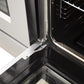 FORNO Package - 48 Inch Gas Range, Wall Mount Range Hood, Refrigerator, Microwave Drawer, Dishwasher, AP-FFSGS6244-48-8