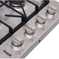 THOR 30 in. Drop-in Propane Gas Cooktop in Stainless Steel, TGC3001LP