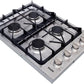 THOR 30 in. Drop-in Propane Gas Cooktop in Stainless Steel, TGC3001LP