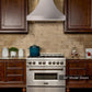 ZLINE 36" Designer Series Satin Stainless Steel Ducted Wall Range Hood, 8632S-36