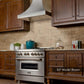 ZLINE 30" Designer Series Satin Stainless Steel Ducted Wall Range Hood, 8632S-30
