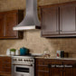 ZLINE 48" Designer Series Satin Stainless Steel Ducted Wall Range Hood, 8632S-48
