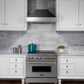 ZLINE 30" Ducted Satin Stainless Steel Wall Mount Range Hood with Oil Rubbed Bronze Shell, 8654ORB-30
