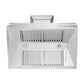 ZLINE 36" Designer Series Ducted Wall Mount Range Hood in Satin Stainless Steel, 8656S-36