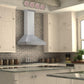 ZLINE 30" Ducted Wall Mount Range Hood in Satin Stainless Steel, 8KF2S-30