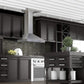 ZLINE 36" Convertible Vent Wall Mount Range Hood in Satin Stainless Steel, 8KL3S-36