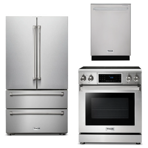 THOR Kitchen Package - 30" Electric Range, Refrigerator, Dishwasher, AP-TRE3001-2