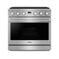 THOR Contemporary Package - 36" Gas Range, Range Hood and Microwave, AP-ARG36LP-B18