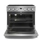 THOR Contemporary Package - 36" Gas Range and Wine Cooler, AP-ARG36LP-B9