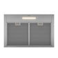 THOR Kitchen 30" Contemporary T-Shape Wall Mount Range Hood in Stainless Steel, ARH30T