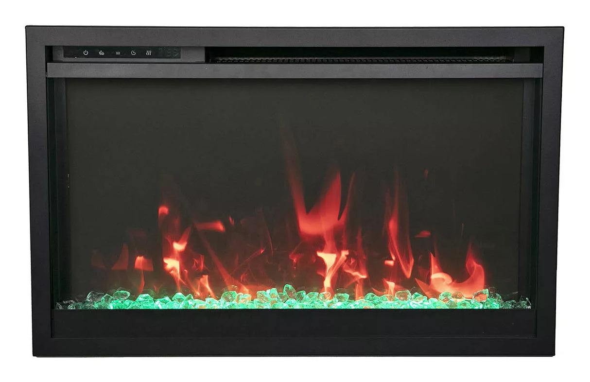 Amantii Traditional Extra Slim Electric Fireplace