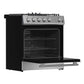 FORNO Espresso Leonardo 30" 5 cu. ft. Gas Range in Stainless Steel, FFSGS1116-30