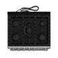 FORNO Espresso Leonardo 30" 5 cu. ft. Gas Range in Stainless Steel, FFSGS1116-30