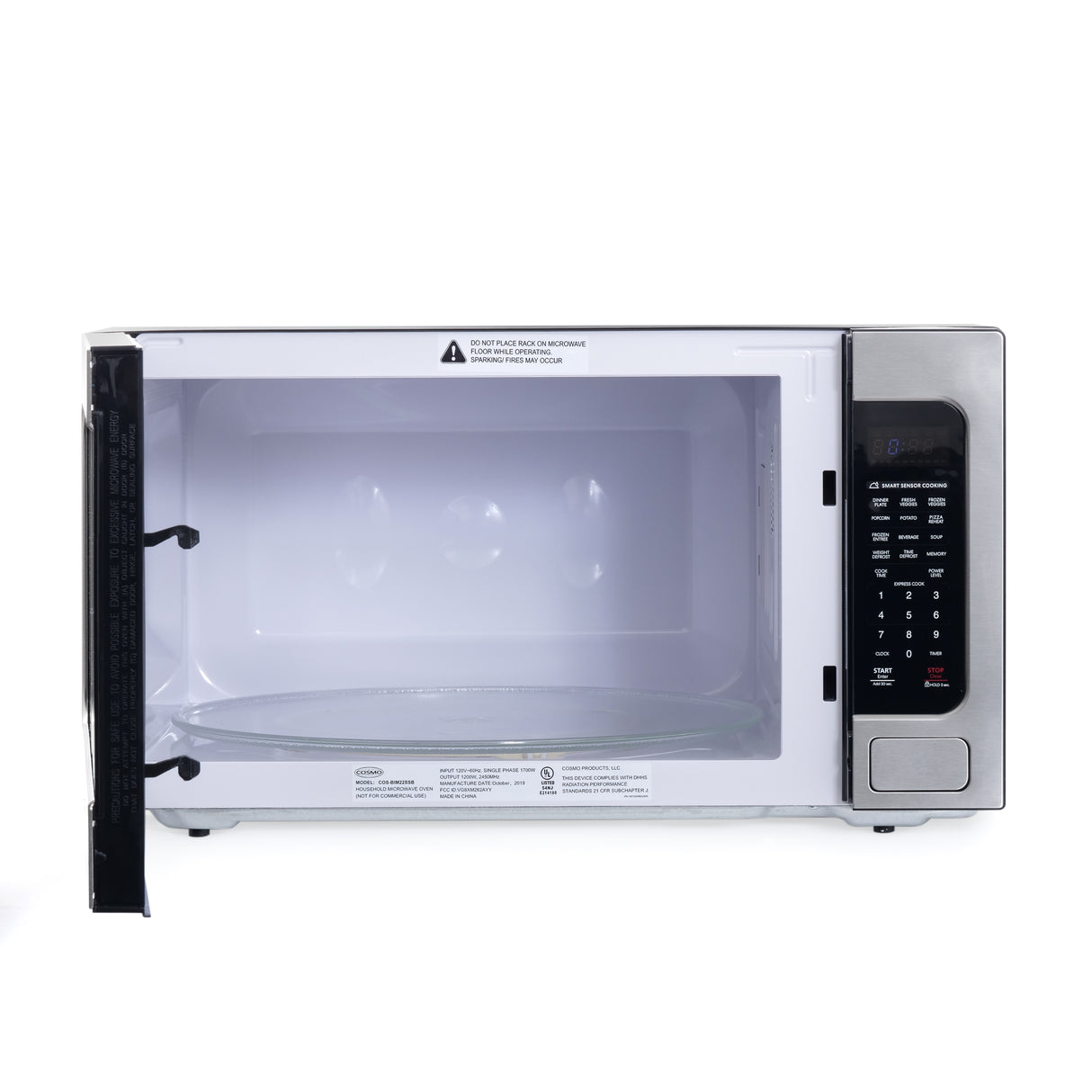 Cosmo 24" Countertop Microwave Oven with 2.2 cu. ft. Capacity