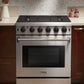 THOR Kitchen Package - 30" Gas Range, Range Hood, Microwave, Refrigerator with Water and Ice Dispenser, Dishwasher, AP-LRG3001U-13