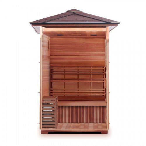 Bristow 2-Person Outdoor Traditional Sauna itnerior