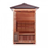 Bristow 2-Person Outdoor Traditional Sauna itnerior