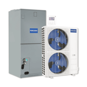 MRCOOL Hyper Heat 2nd Gen 60K BTU 5 Ton 16 SEER2 Central Ducted Heat Pump Split System, CENTRAL-60-HP-230B00-O