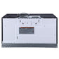 Cosmo Package - 30" Electric Range, Dishwasher, Refrigerator with Ice Maker, Wine Cooler and Microwave, COS-5PKG-073
