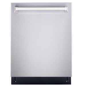 Cosmo 24" Top Control Built-In Tall Tub Dishwasher in Fingerprint Resistant Stainless Steel, COS-DIS6502