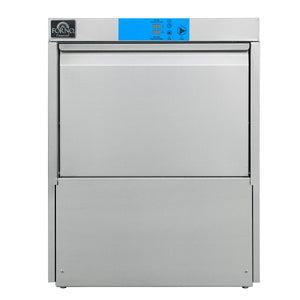 FORNO Commercial 25" Undercounter Dishwasher with 23L Tank Capacity, 3 Different Wash Cycles, High-Temperatures for Sanitation in Durable Stainless Steel, FCMDW0024