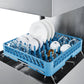 FORNO Commercial 28" Hood Dishwasher with 26L Tank Capacity, 3 Different Wash Cycles, High-Temperatures for Sanitation in Durable Stainless Steel, FCMDW0031