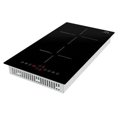 FORNO Parco 12" Touch Control Induction Cooktop with 2 Elements, FCTIN0583-12