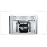 Cosmo 36" Ductless Wall Mount Range Hood in Stainless Steel with LED Lighting and Carbon Filter Kit for Recirculating