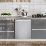 Cosmo 24" Top Control Built-In Tall Tub Dishwasher in Fingerprint Resistant Stainless Steel