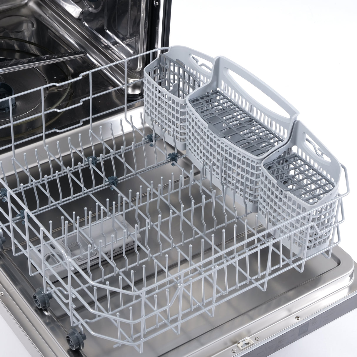 Cosmo 24" Top Control Built-In Tall Tub Dishwasher in Fingerprint Resistant Stainless Steel