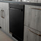 ZLINE Appliance Package - 30 in. Dual Fuel Range, Range Hood, Microwave Oven, and Dishwasher in Black Stainless Steel, 4KP-RABRH30-MODW