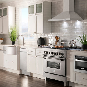 ZLINE 18 in. Top Control Dishwasher in Satin Stainless Steel with Stainless Steel Tub, DW-SN-18