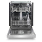Cosmo 24" Front Control Built-In Tall Tub Dishwasher in Fingerprint Resistant Stainless Steel, COS-DWD24FBR