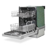 Cosmo 24" Front Control Built-In Tall Tub Dishwasher in Fingerprint Resistant Stainless Steel