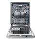 Cosmo Vista 24" Built-in Dishwasher, Advanced Sanitize Technology, Ultra-Quiet Operation in Stainless Steel, COS-DWV24TTR