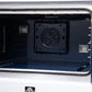 FORNO Capriasca 36" 5.36 cu. ft. Dual Fuel Range with 6 Brass Burners, Air Fryer Kit, Rotisserie Kit, Wok Support & Griddle in White with Antique Brass Accents, FFSGS6387-36WHT