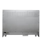 FORNO Galiano 48" 6.58 cu. ft. French Door Dual Fuel Range with 8 Sealed Burners and Griddle in Black with Antique Brass Accents, FFSGS6356-48BLK