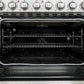 FORNO Paolo 36" 5.44 cu. ft. Freestanding Electric Range with True Convection Oven in Stainless Steel, FFSEL6011-36