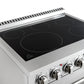 FORNO Paolo 30" 4.38 cu. ft. Freestanding Electric Range in Stainless Steel, FFSEL6011-30