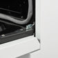 FORNO Paolo 30" 4.38 cu. ft. Freestanding Electric Range in White with Antique Brass Handles, FFSEL6011-30WHT