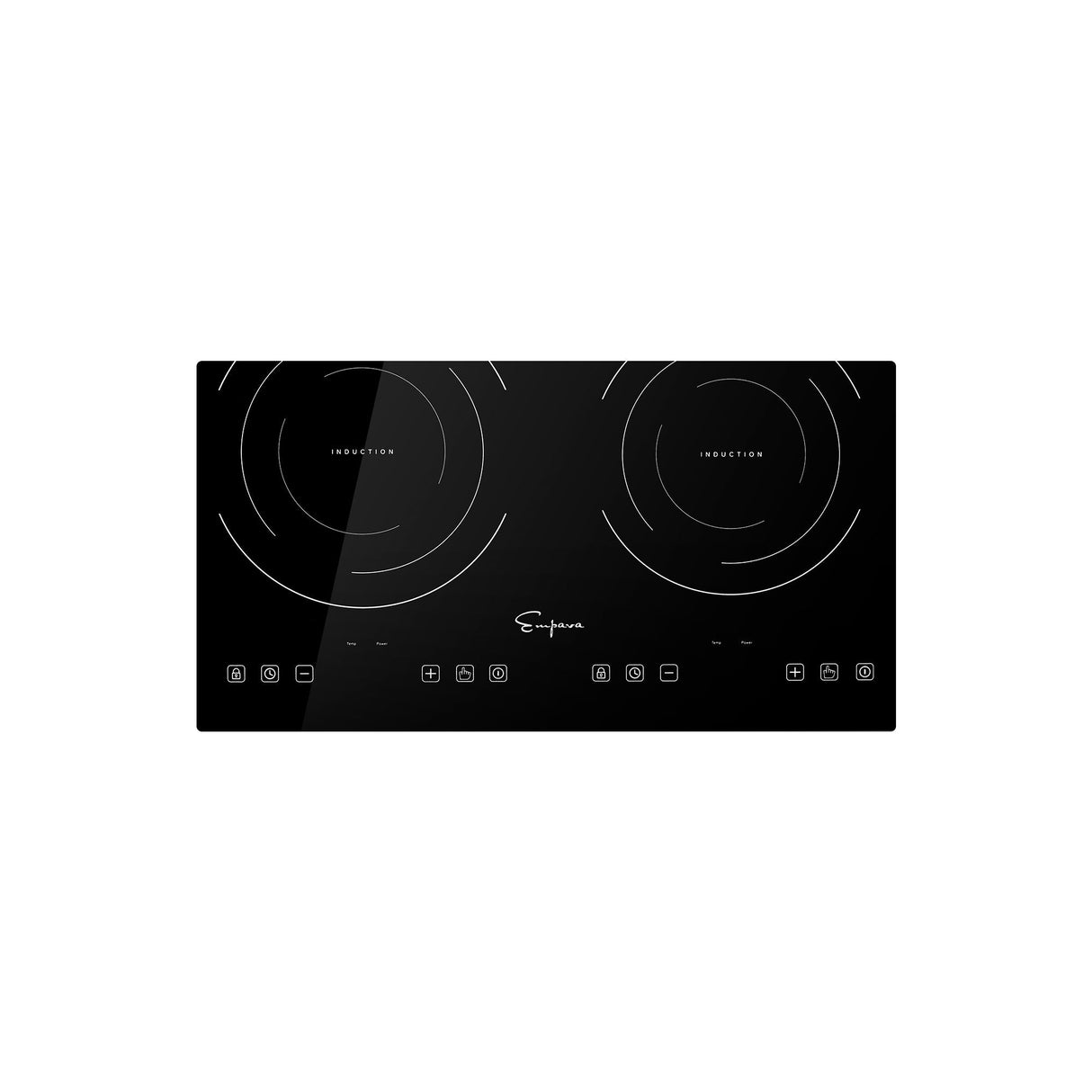 Empava 12 in Induction Cooktop with 2 burners - IDC12B2