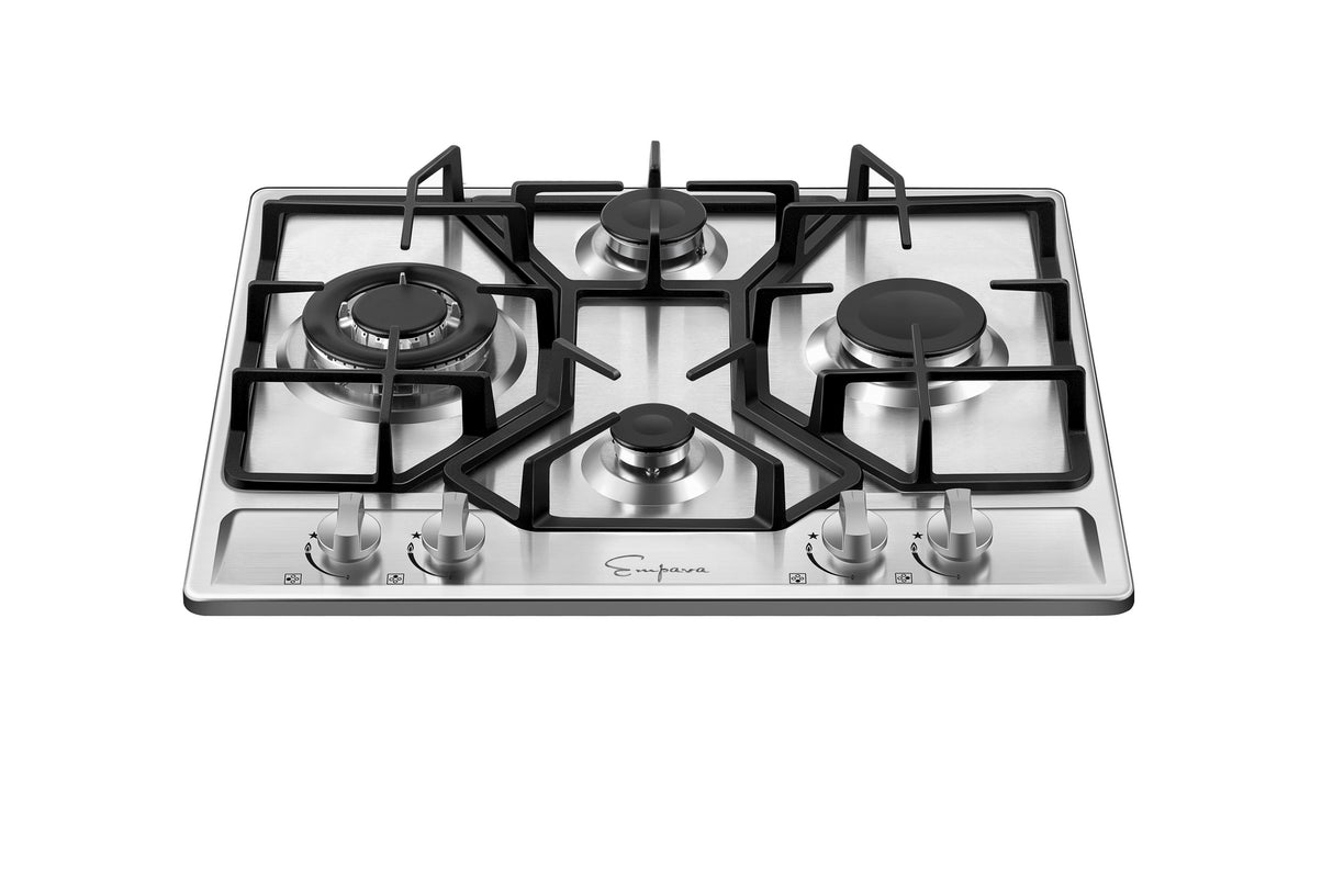 Empava 24 in Built-in Gas Cooktops - 24GC4B67A