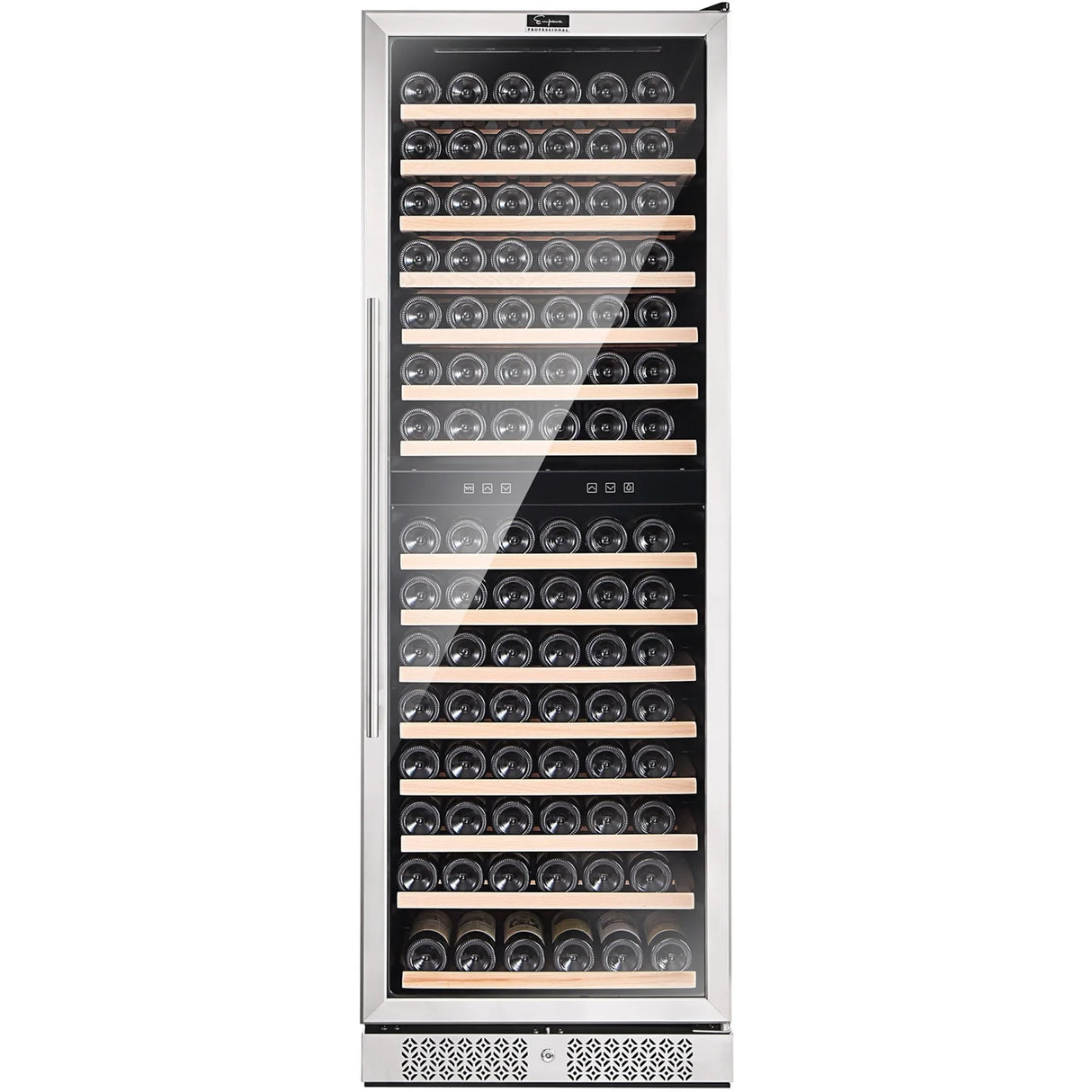 Empava 24" Dual Zone Wine Cooler 70" Tall Wine Fridge - WC08D