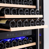 Empava 24" Dual Zone Wine Cooler 70" Tall Wine Fridge - WC08D