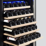 Empava 24" Wine Refrigerator 55" Tall Dual Zone Wine Fridge - WC06D