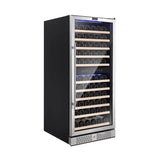 Empava 24" Wine Refrigerator 55" Tall Dual Zone Wine Fridge - WC06D