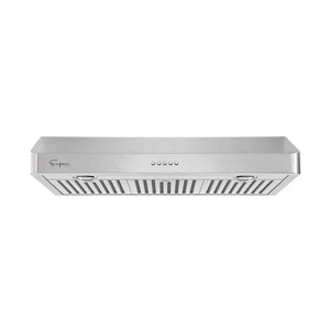 Empava 30" 500 CFM Ultra Slim Ducted Under Cabinet Range Hood, EMPV-30RH11