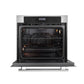 Empava Appliance Package-Empava 30" Air Fry Electric Oven, Empava 30" Cooktop, Empava 30" Convertible Vent Wall Mount Range Hood, AP-EMPV-30WO04-3