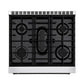 Empava 30" Freestanding Single Oven Natural Gas Range with 5 Burners- 4.5 cu.ft, EMPV-30GR10